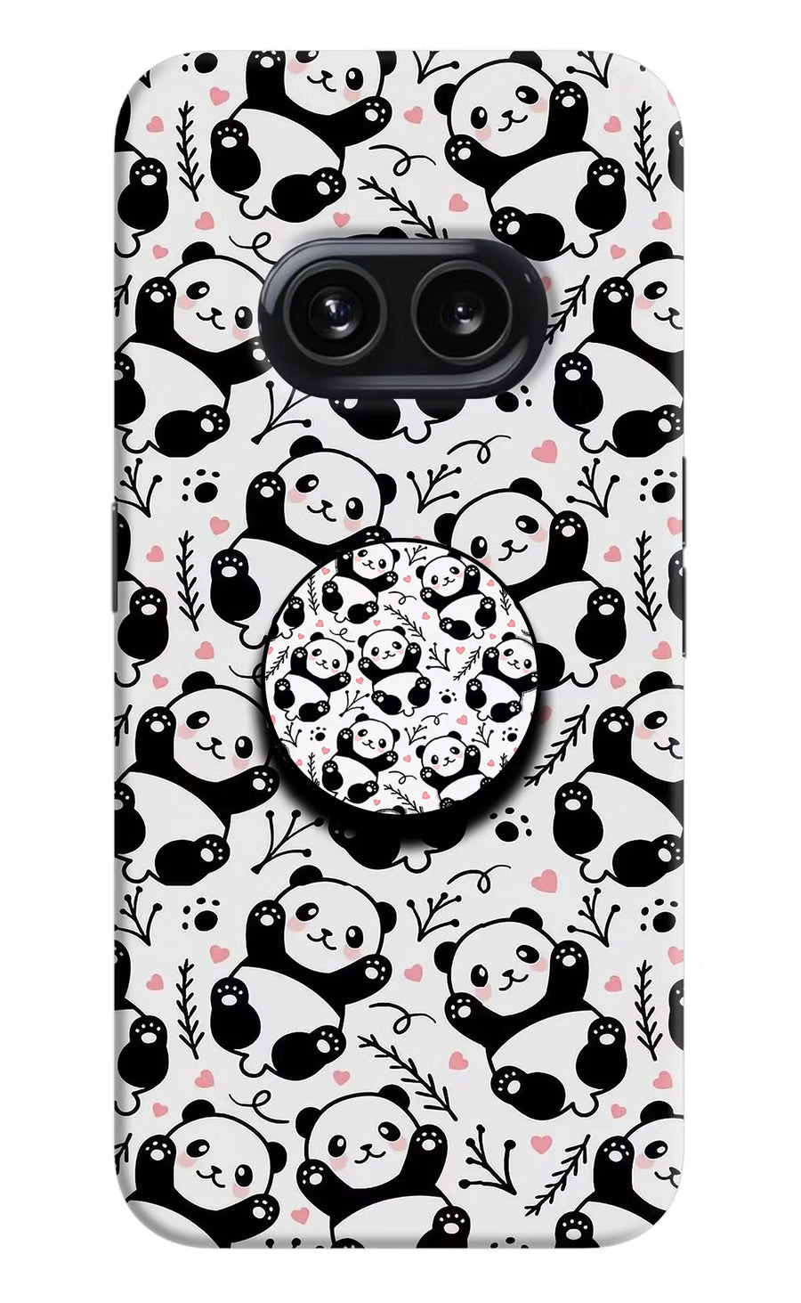 Cute Panda Nothing Phone 2A Pop Case, Hard case