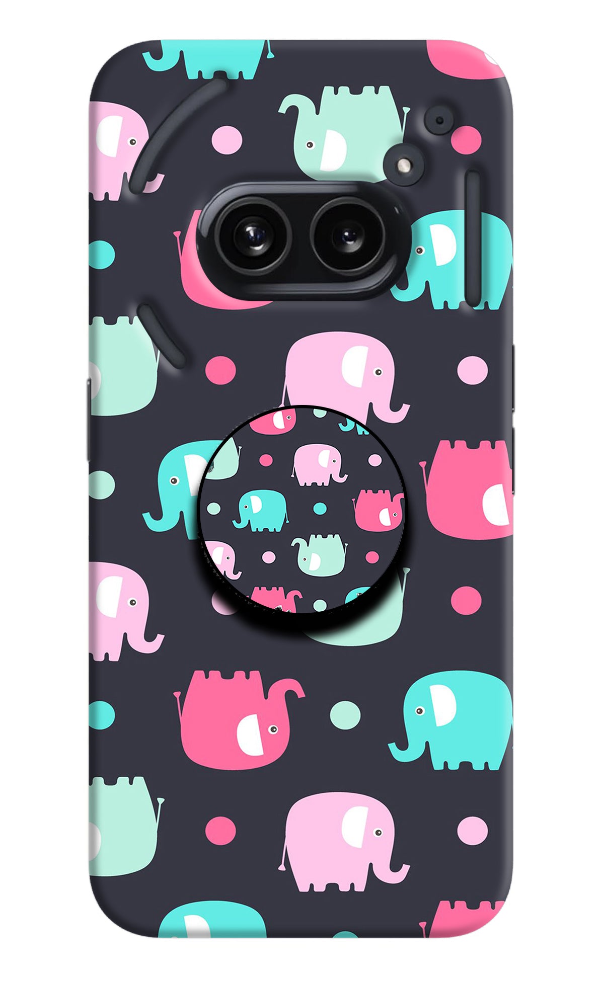 Baby Elephants Nothing Phone 2A Pop Case