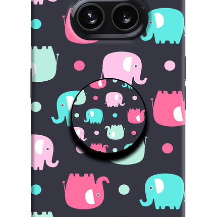 Baby Elephants Nothing Phone 2A Pop Case by Casekaro