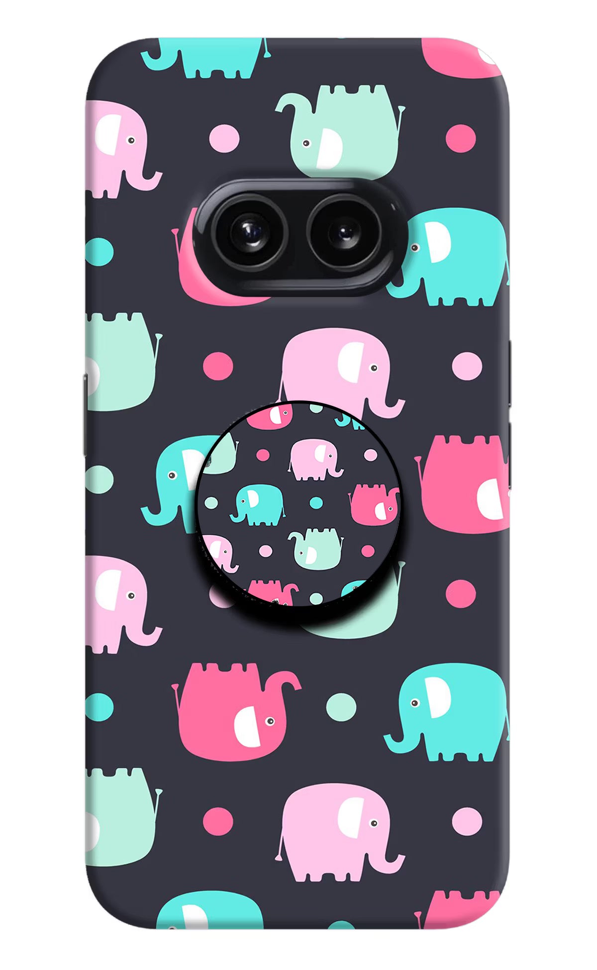 Baby Elephants Nothing Phone 2A Pop Case by Casekaro