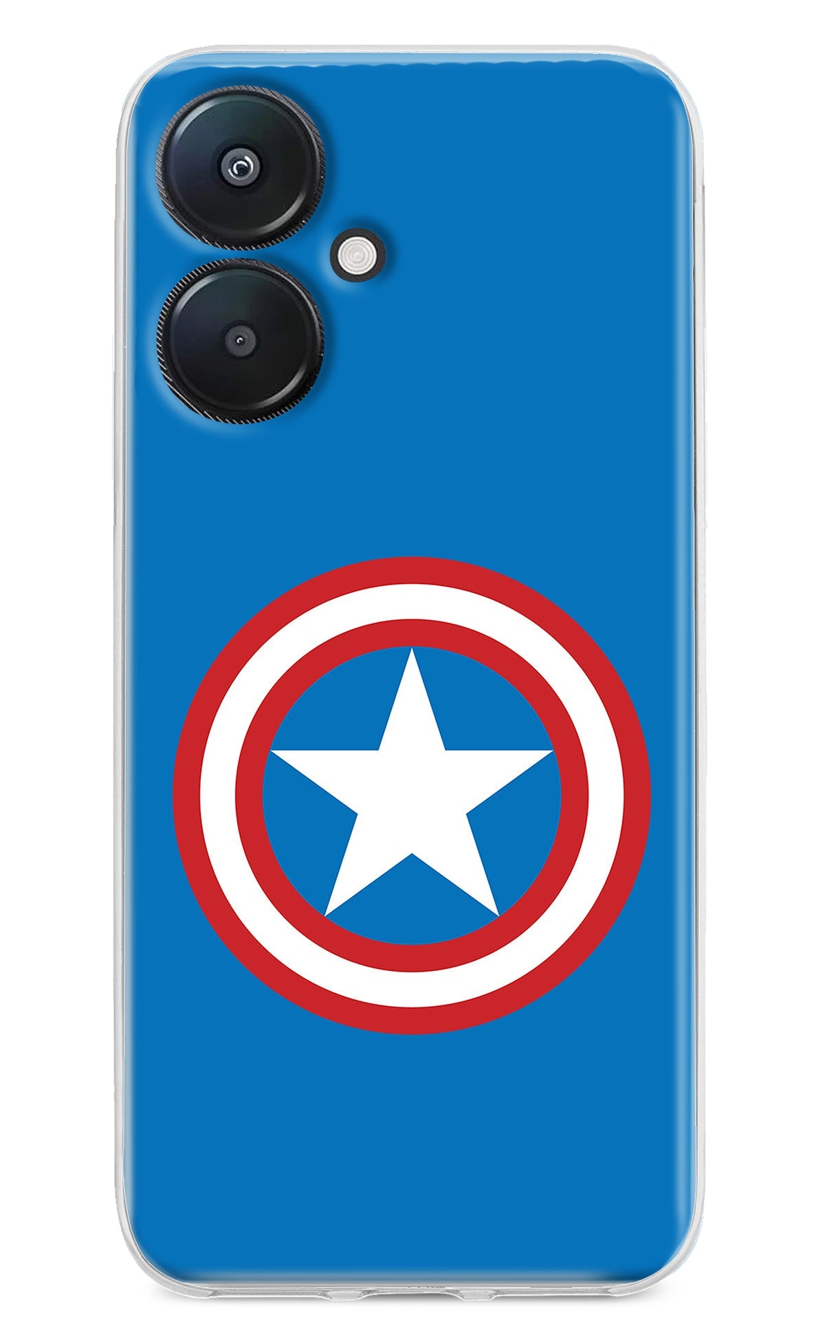 Captain America Logo Redmi 13C 5G Back Cover