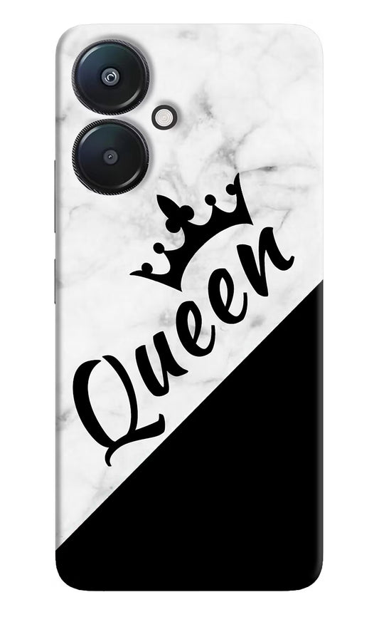 Queen Redmi 13C 5G Hard Case Back Cover by Casekaro