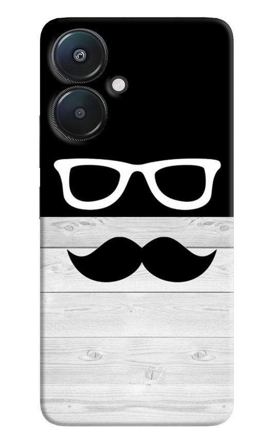 Mustache Redmi 13C 5G Back Cover