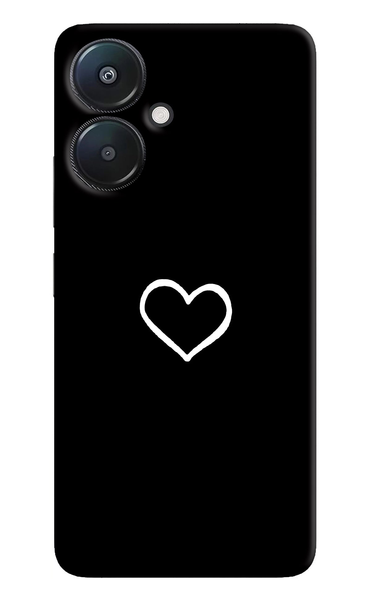 Heart Redmi 13C 5G Back Cover