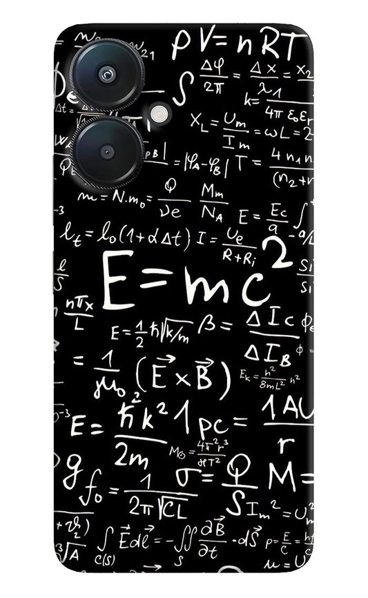 Physics Formula Redmi 13C 5G Back Cover