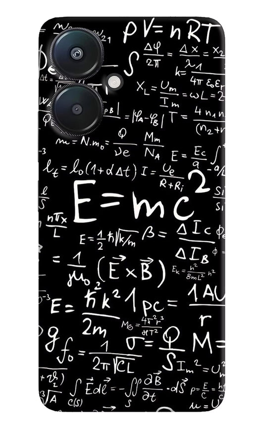 Physics Formula Redmi 13C 5G Hard Case Back Cover by Casekaro