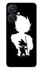 Goku Shadow Redmi 13C 5G Hard Case Back Cover by Casekaro