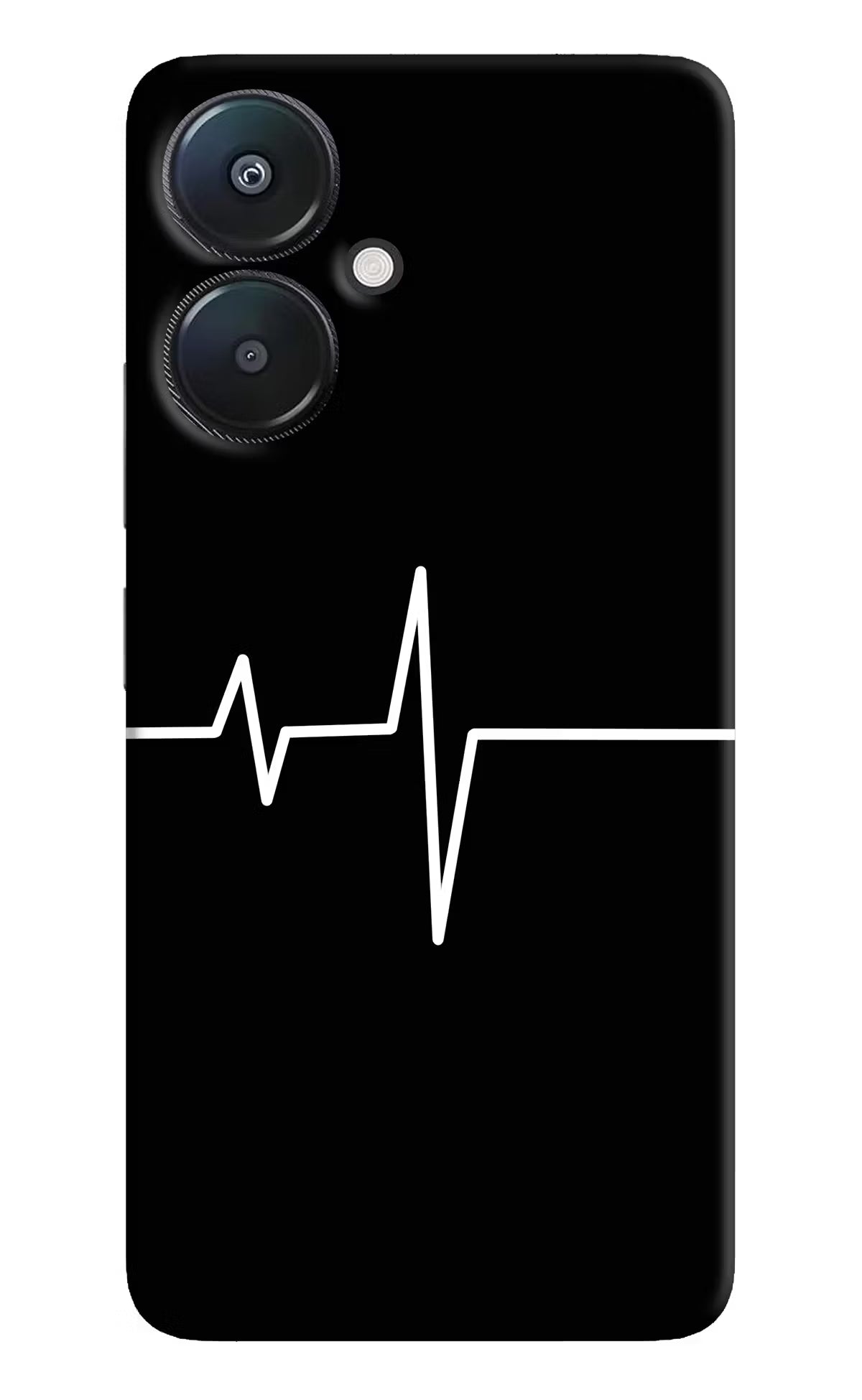 Heart Beats Redmi 13C 5G Hard Case Back Cover by Casekaro