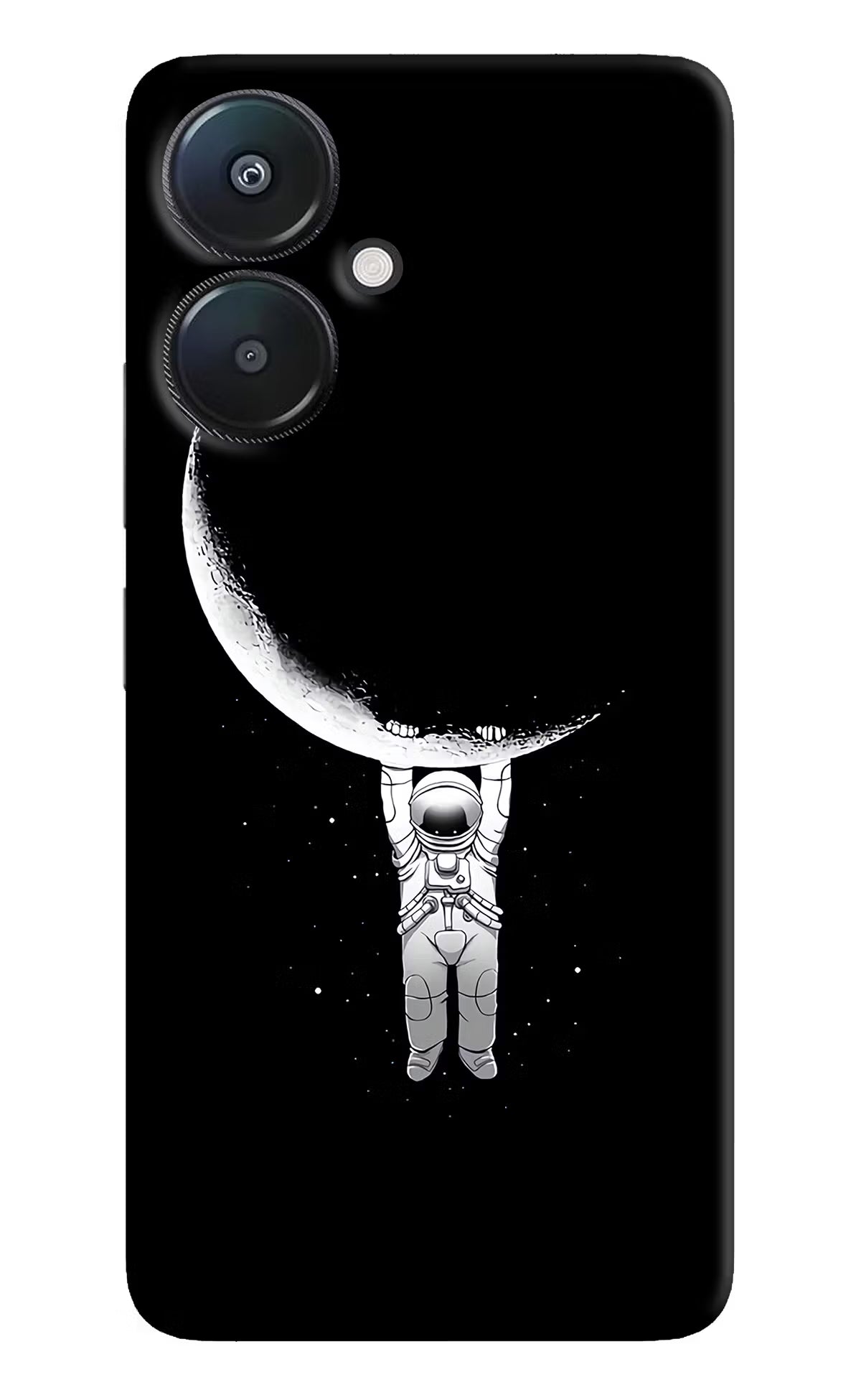 Moon Space Redmi 13C 5G Hard Case Back Cover by Casekaro