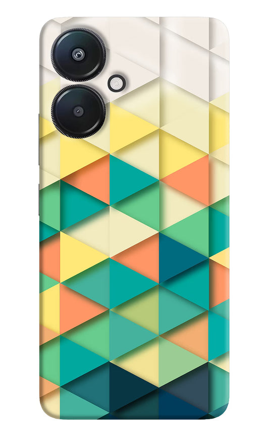 Abstract Redmi 13C 5G Hard Case Back Cover by Casekaro