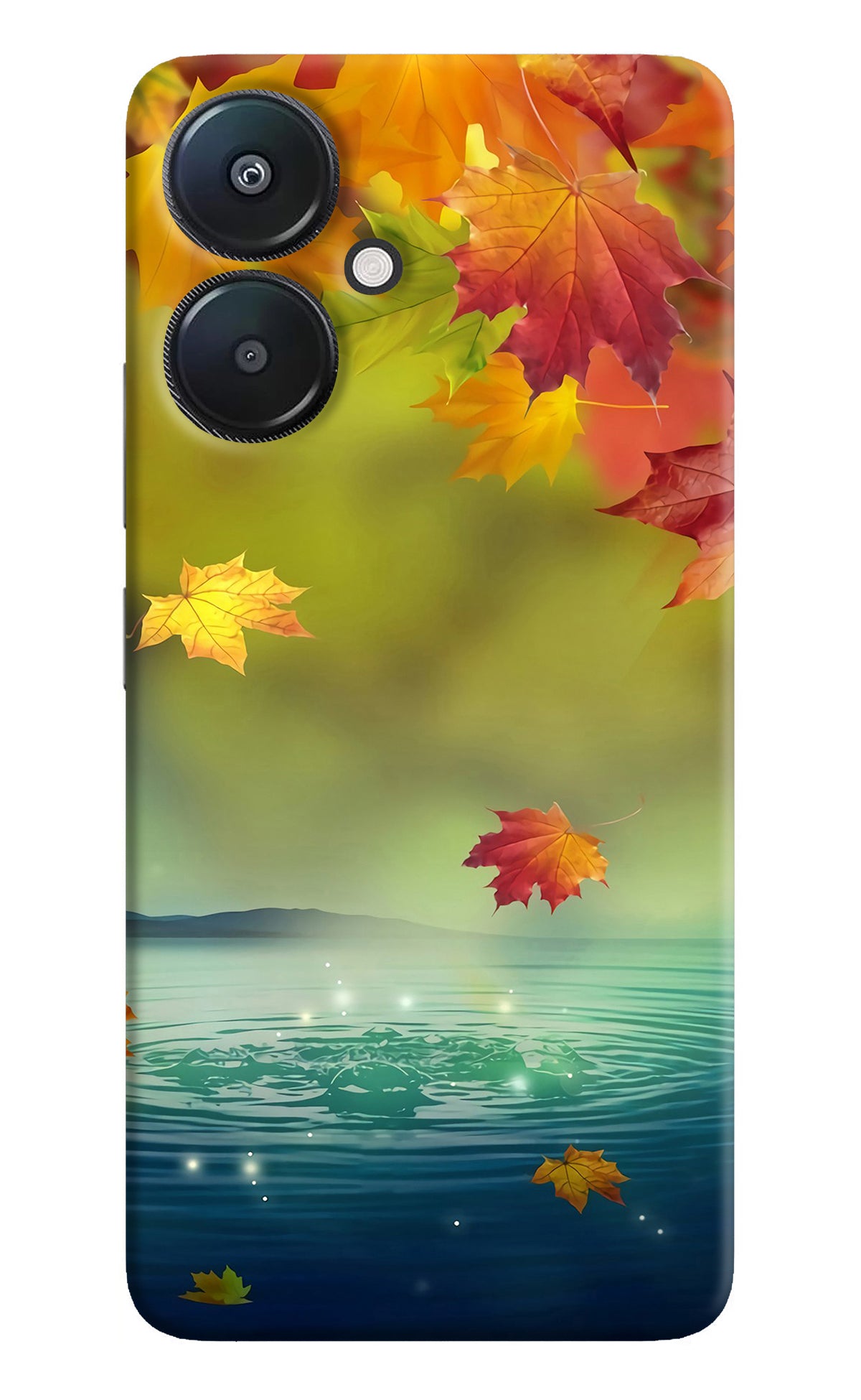 Flowers Redmi 13C 5G Back Cover