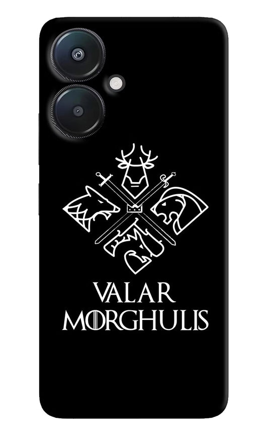 Valar Morghulis | Game Of Thrones Redmi 13C 5G Hard Case Back Cover by Casekaro