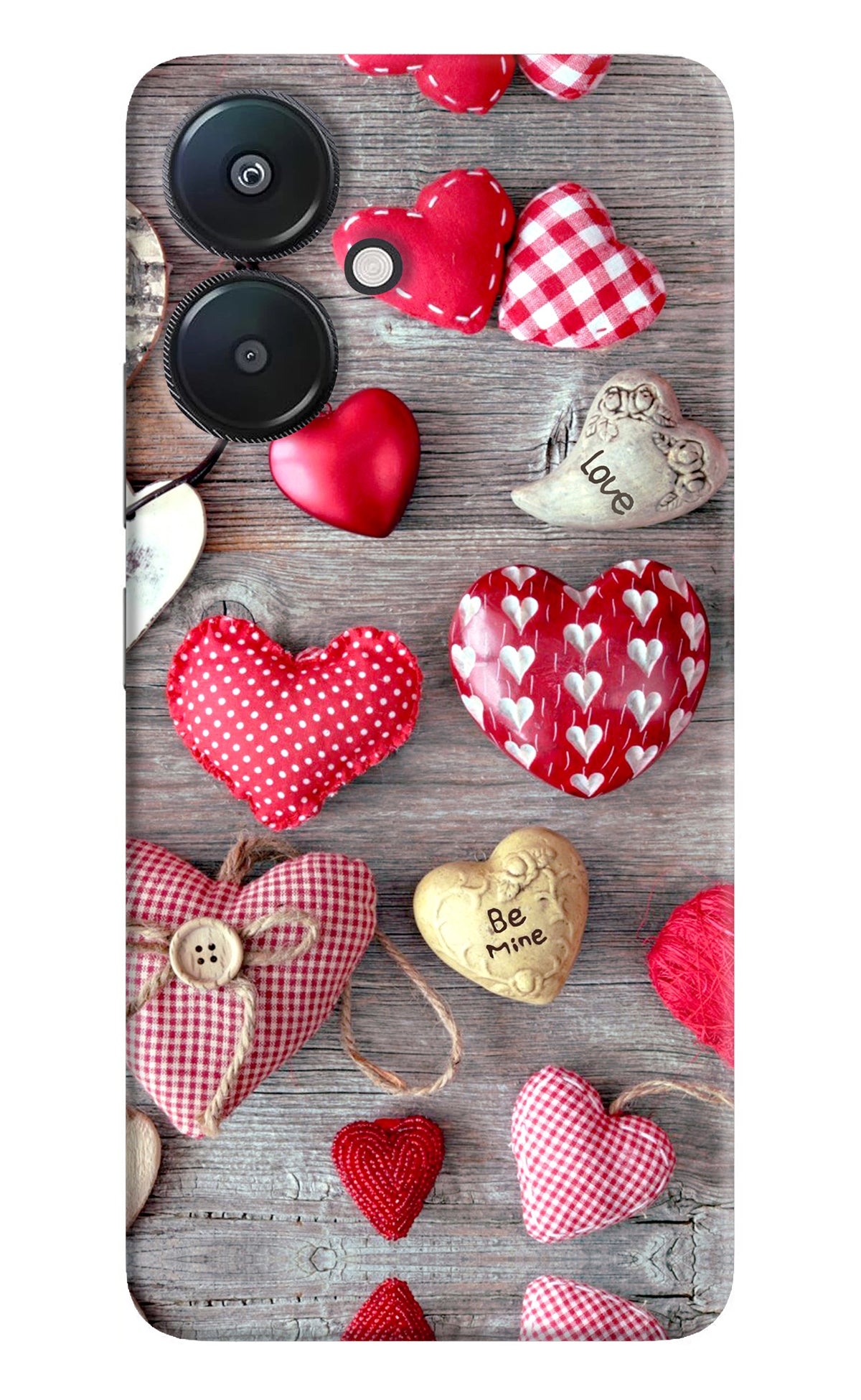 Love Wallpaper Redmi 13C 5G Back Cover