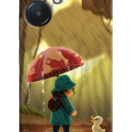 Rainy Day Redmi 13C 5G Hard Case Back Cover by Casekaro