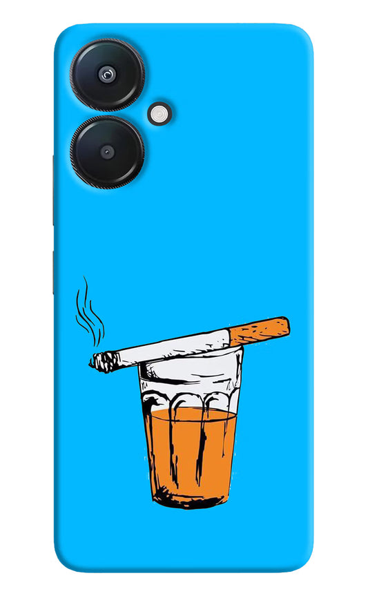 Chai Sutta Redmi 13C 5G Hard Case Back Cover by Casekaro