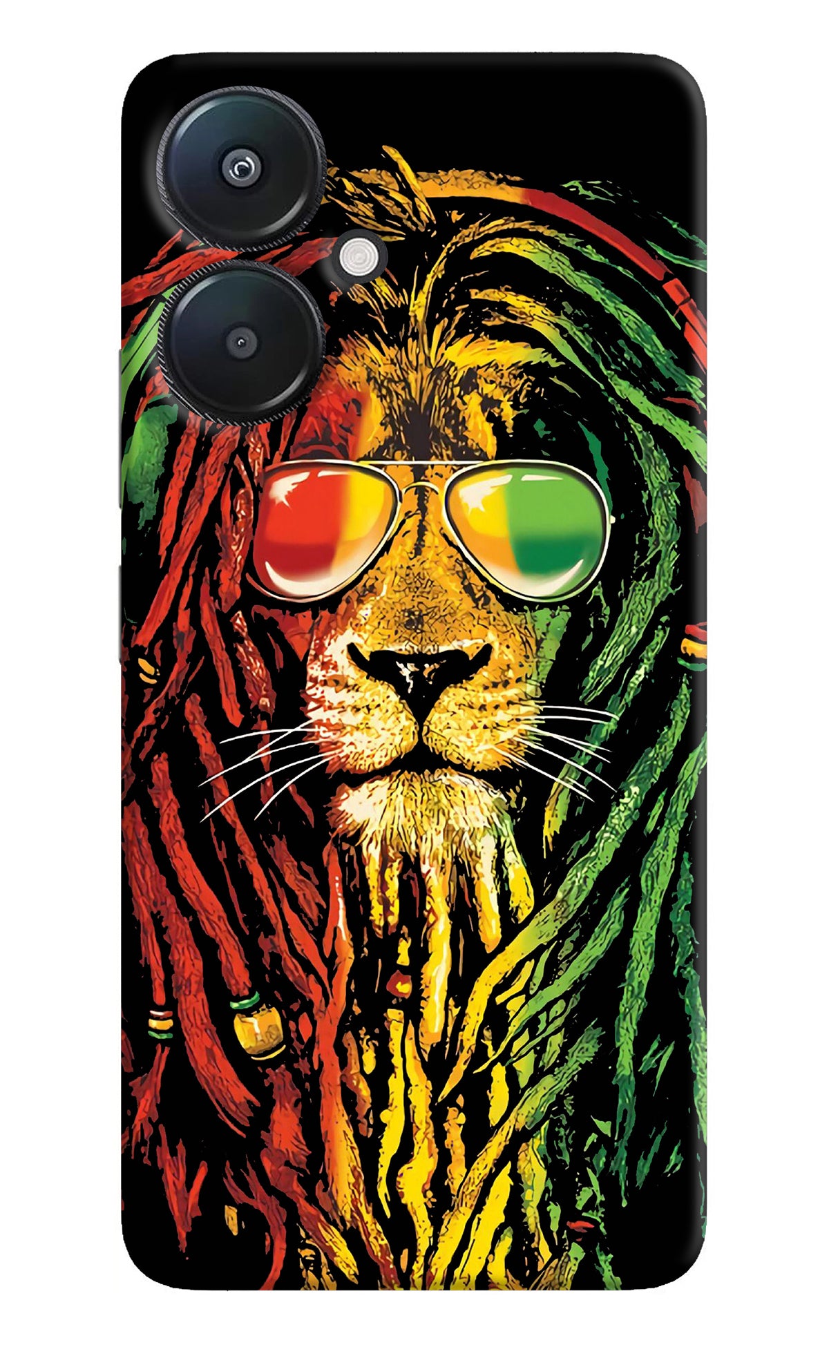 Rasta Lion Redmi 13C 5G Back Cover