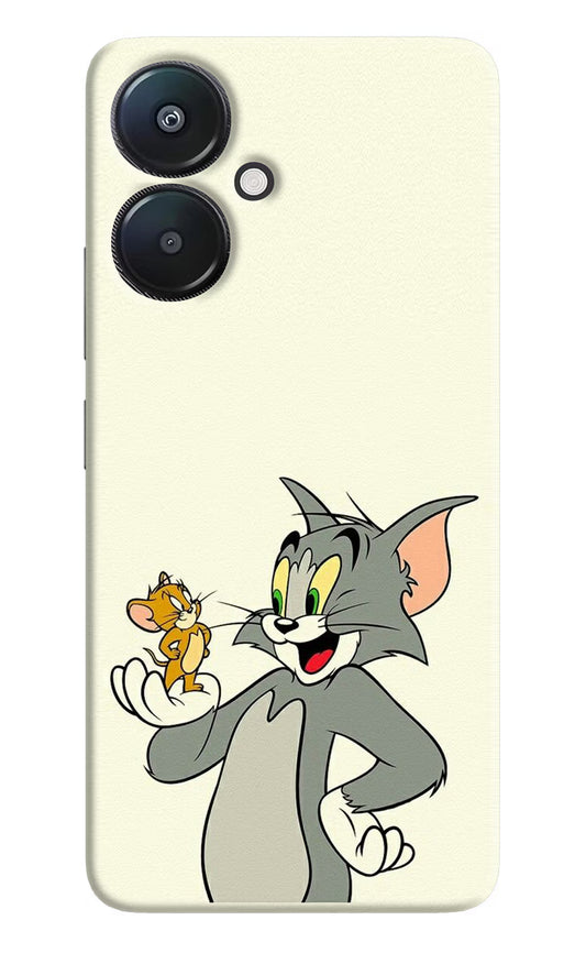 Tom & Jerry Redmi 13C 5G Hard Case Back Cover by Casekaro