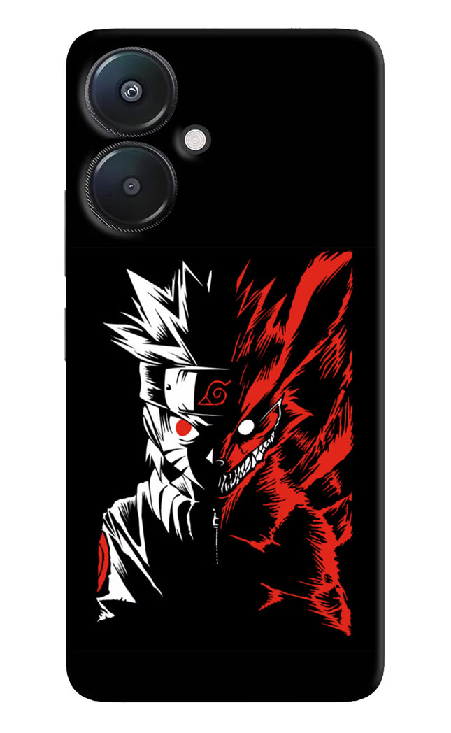 Naruto Two Face Redmi 13C 5G Hard Case Back Cover by Casekaro