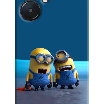 Minion Laughing Redmi 13C 5G Hard Case Back Cover by Casekaro