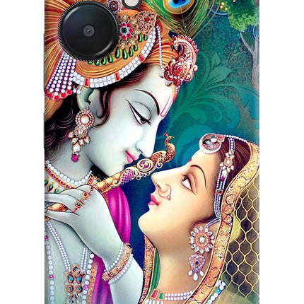 Lord Radha Krishna Redmi 13C 5G Hard Case Back Cover by Casekaro
