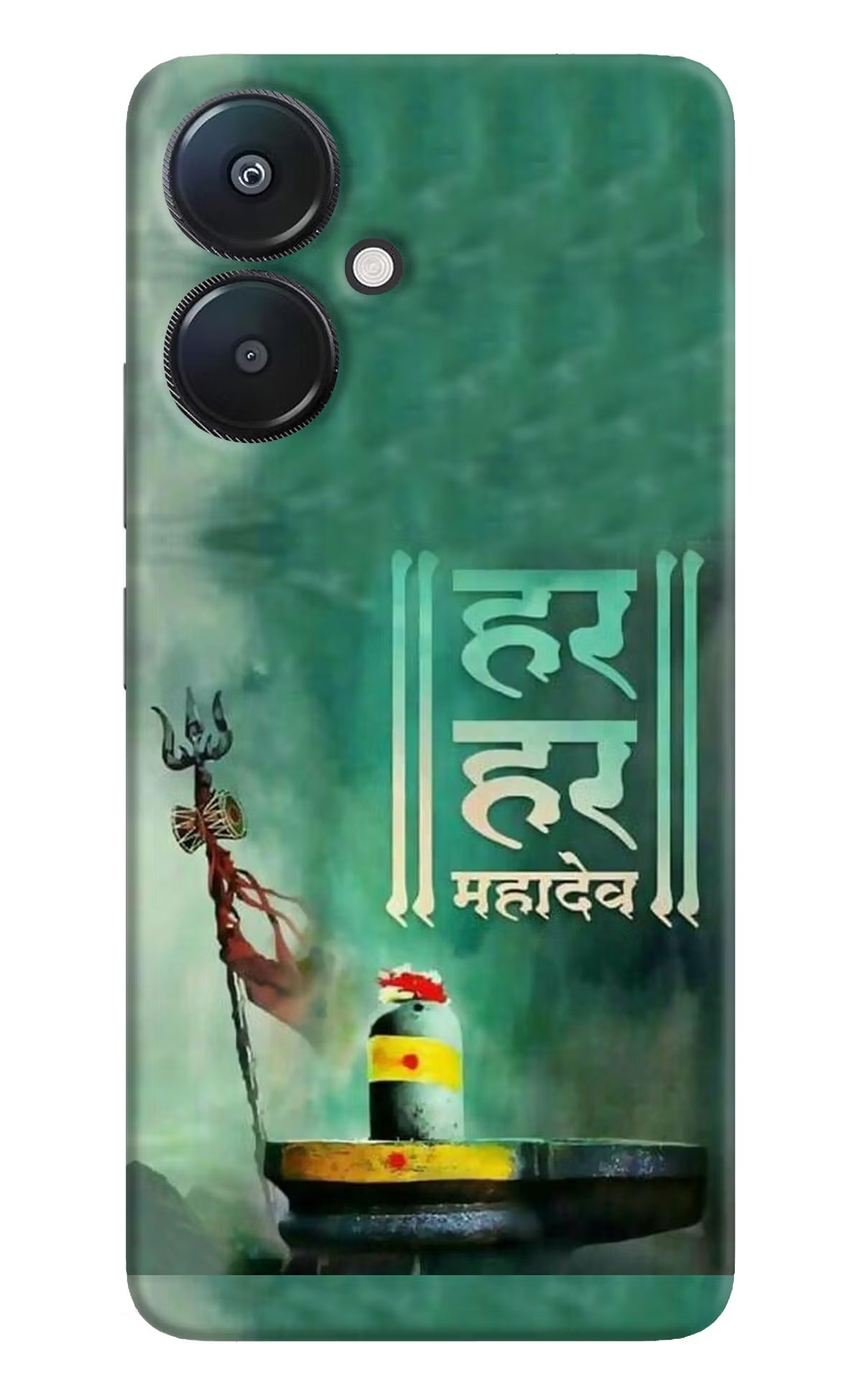 Har Har Mahadev Shivling Redmi 13C 5G Hard Case Back Cover by Casekaro