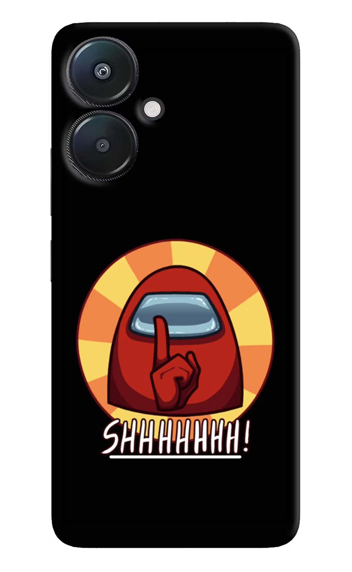 Among Us Shhh! Redmi 13C 5G Hard Case Back Cover by Casekaro