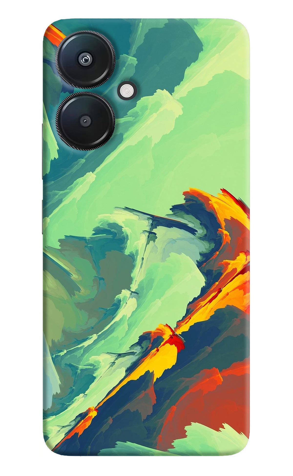 Paint Art Redmi 13C 5G Back Cover