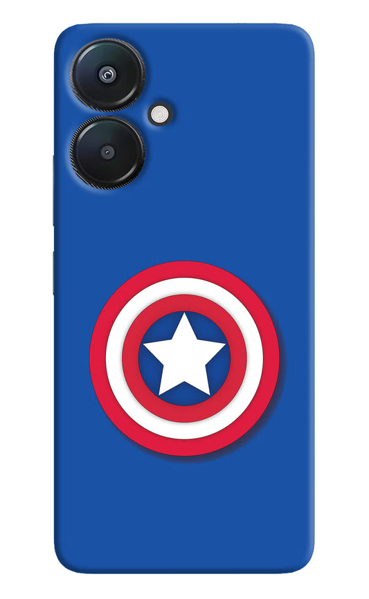 Shield Redmi 13C 5G Hard Case Back Cover by Casekaro