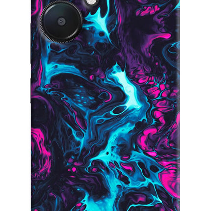 Abstract Redmi 13C 5G Hard Case Back Cover by Casekaro