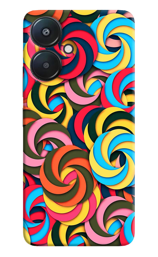 Spiral Pattern Redmi 13C 5G Back Cover