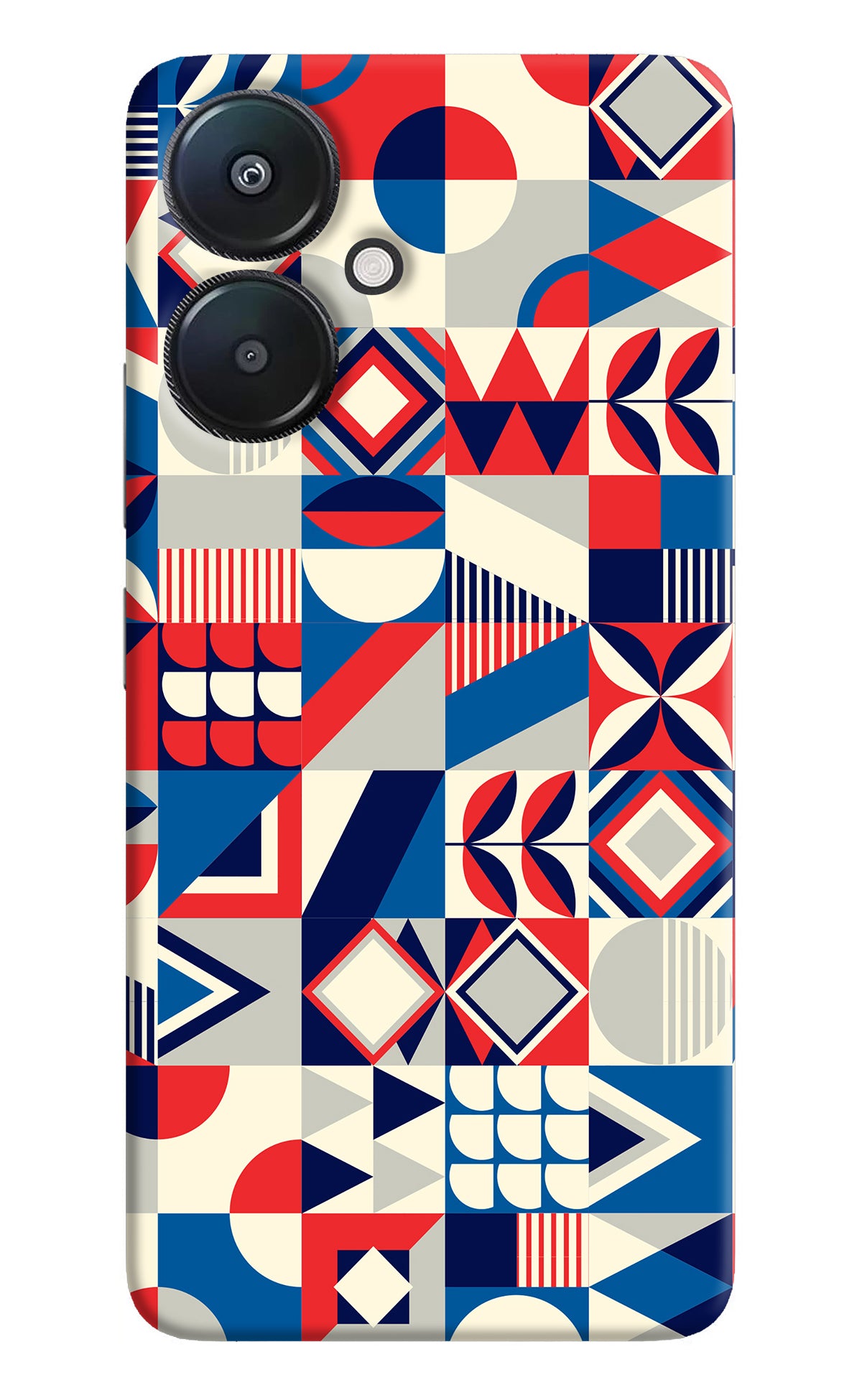 Colorful Pattern Redmi 13C 5G Back Cover