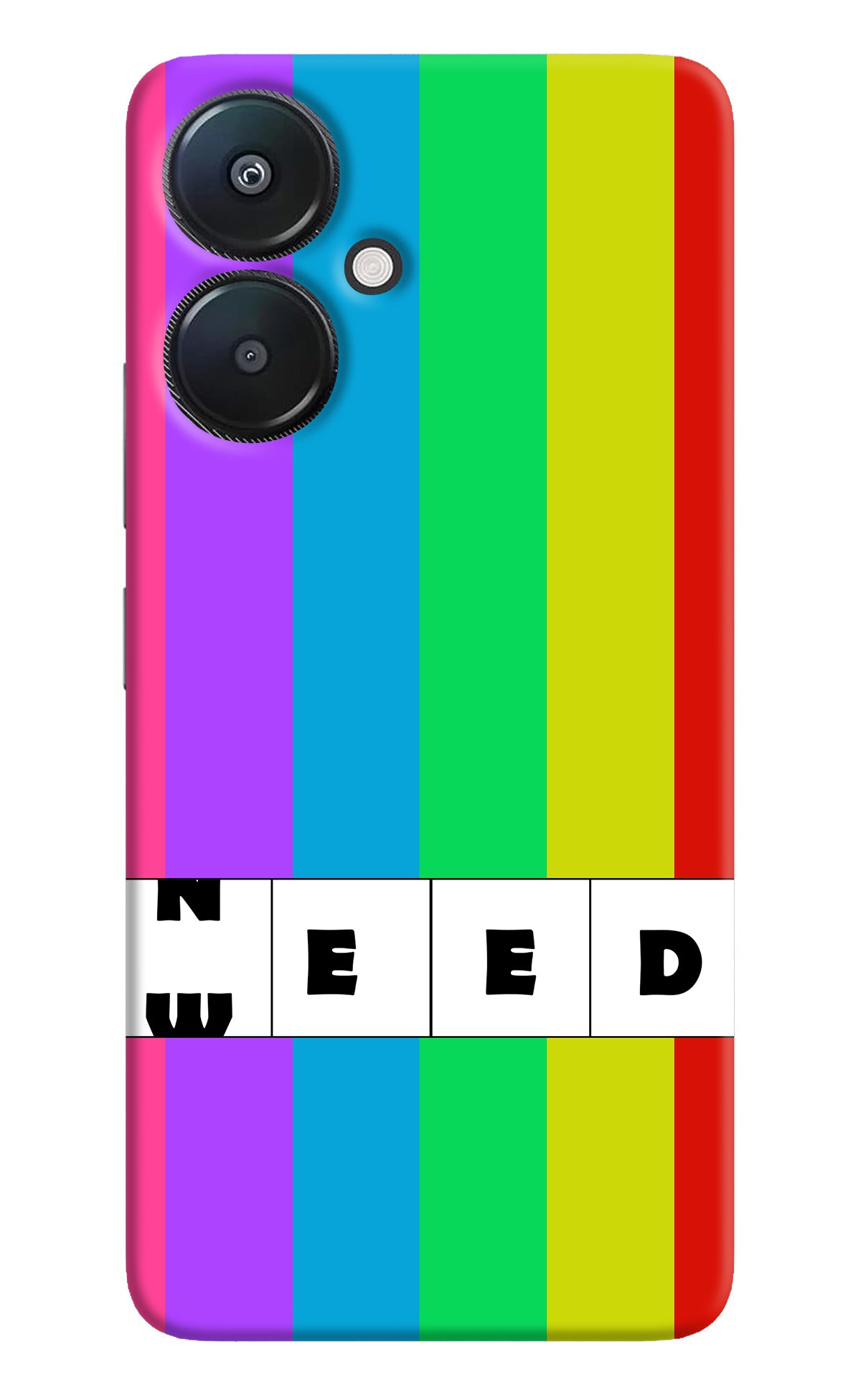 Need Weed Redmi 13C 5G Back Cover