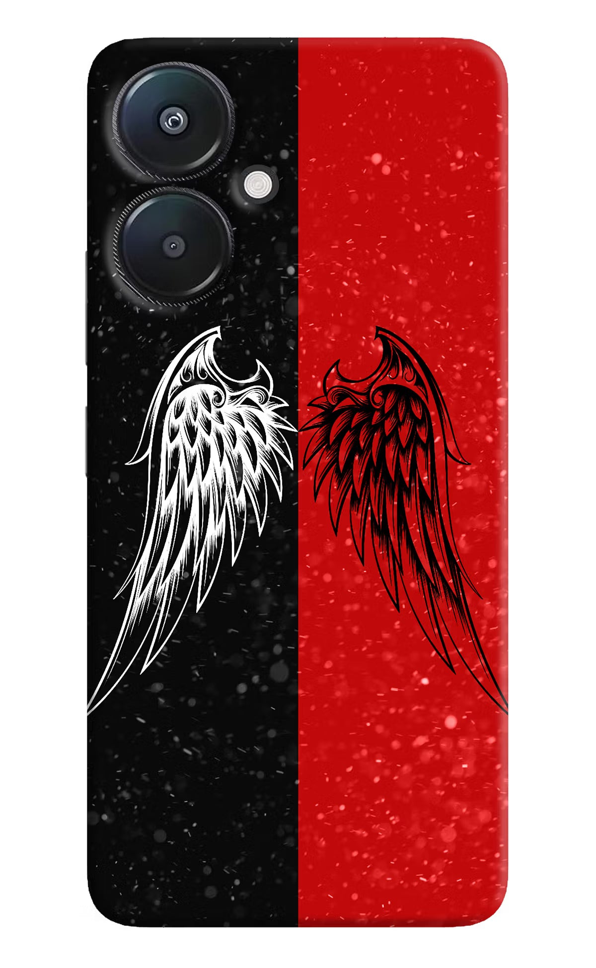 Wings Redmi 13C 5G Hard Case Back Cover by Casekaro