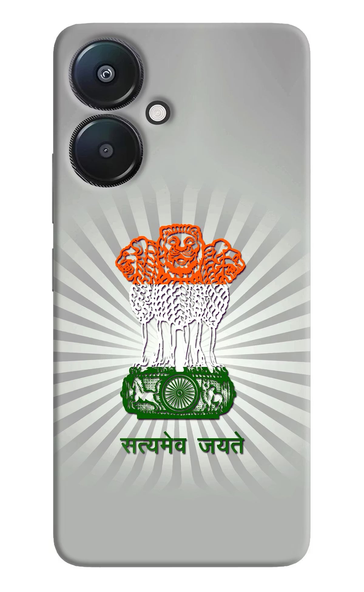 Satyamev Jayate Art Redmi 13C 5G Hard Case Back Cover by Casekaro