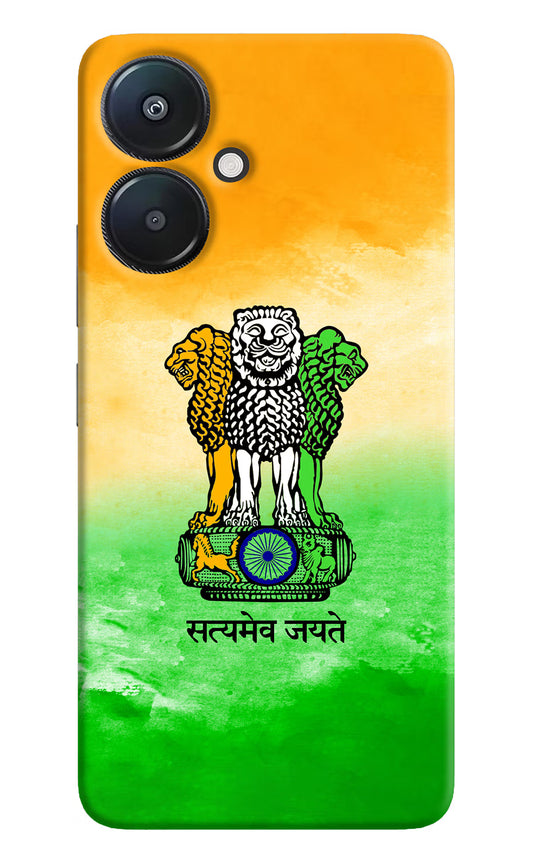 Satyamev Jayate Flag Redmi 13C 5G Hard Case Back Cover by Casekaro