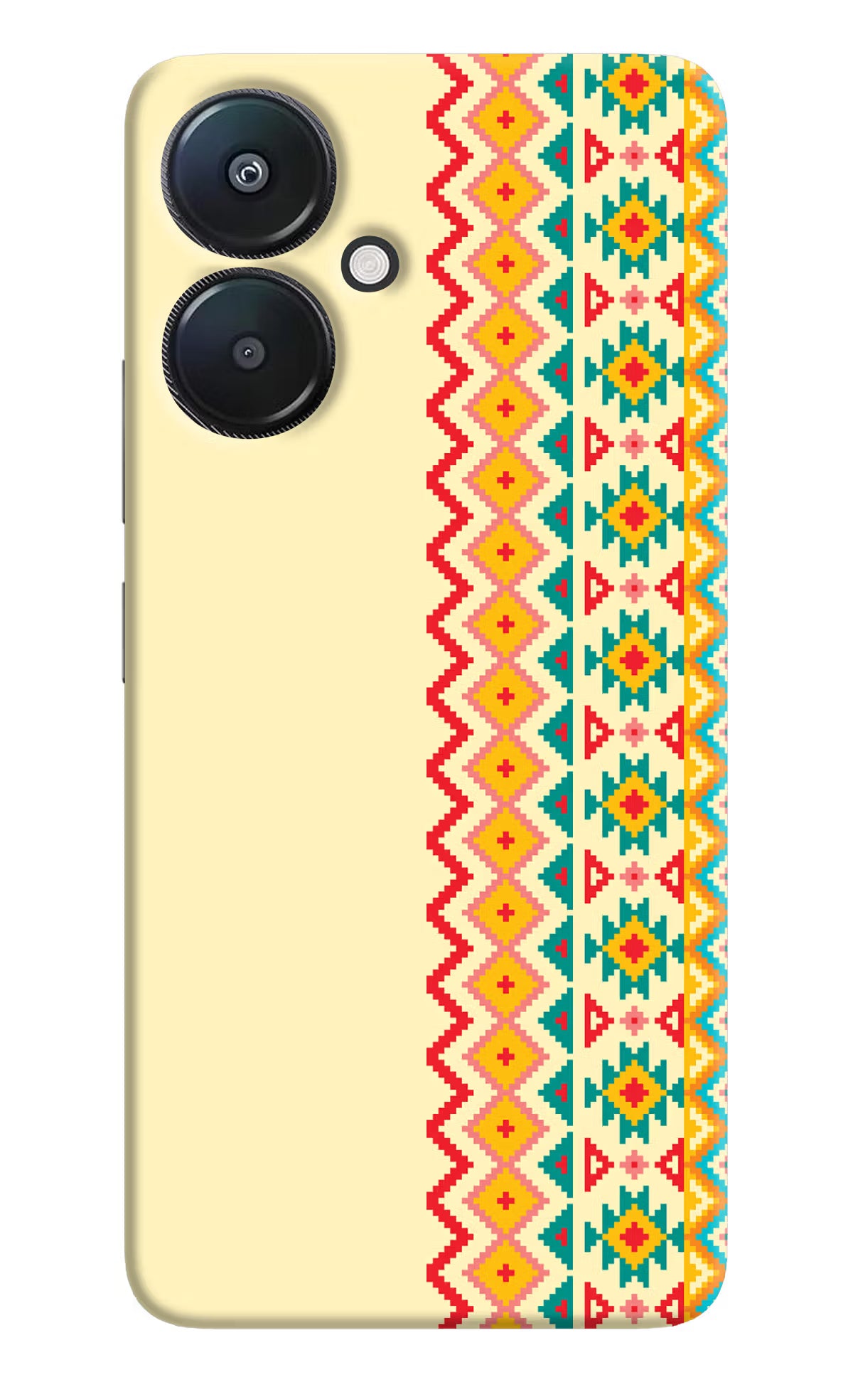 Ethnic Seamless Redmi 13C 5G Hard Case Back Cover by Casekaro