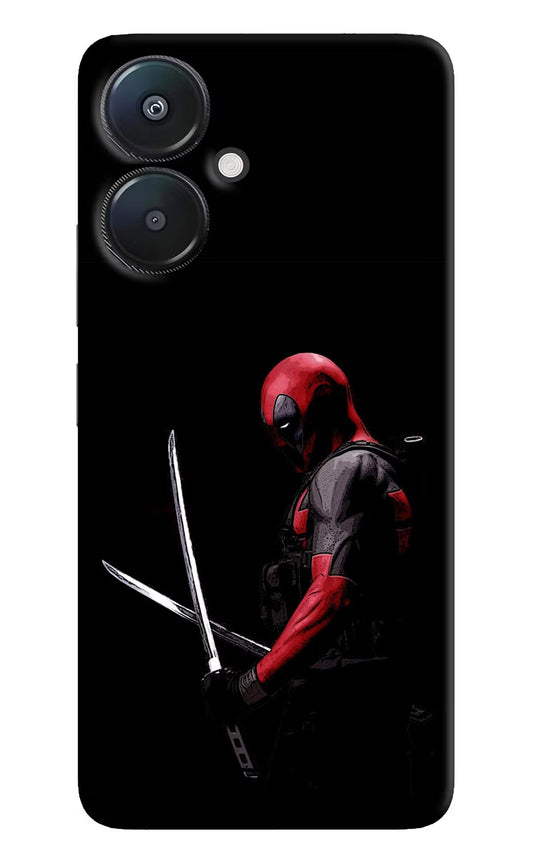 Deadpool Redmi 13C 5G Hard Case Back Cover by Casekaro