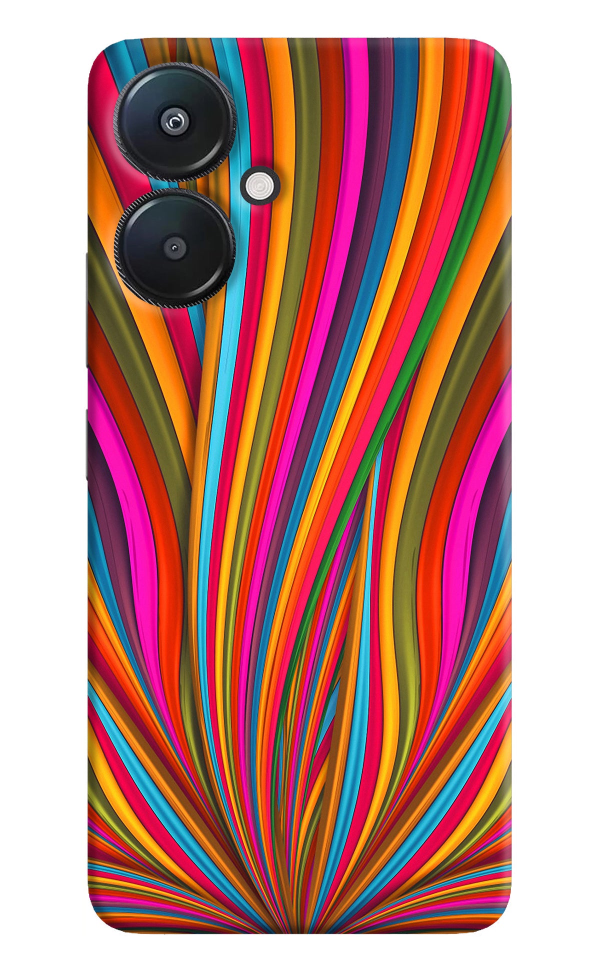 Trippy Wavy Redmi 13C 5G Back Cover