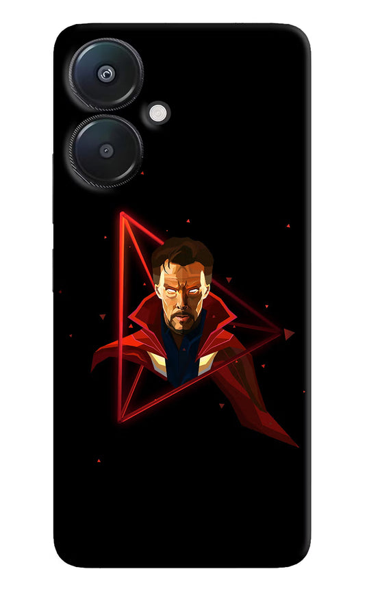Doctor Ordinary Redmi 13C 5G Hard Case Back Cover by Casekaro