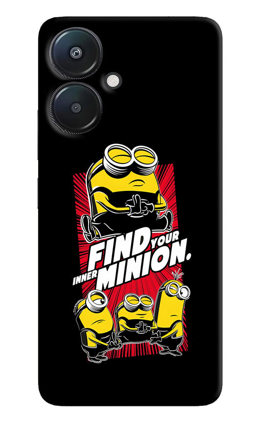 Find your inner Minion Redmi 13C 5G Back Cover