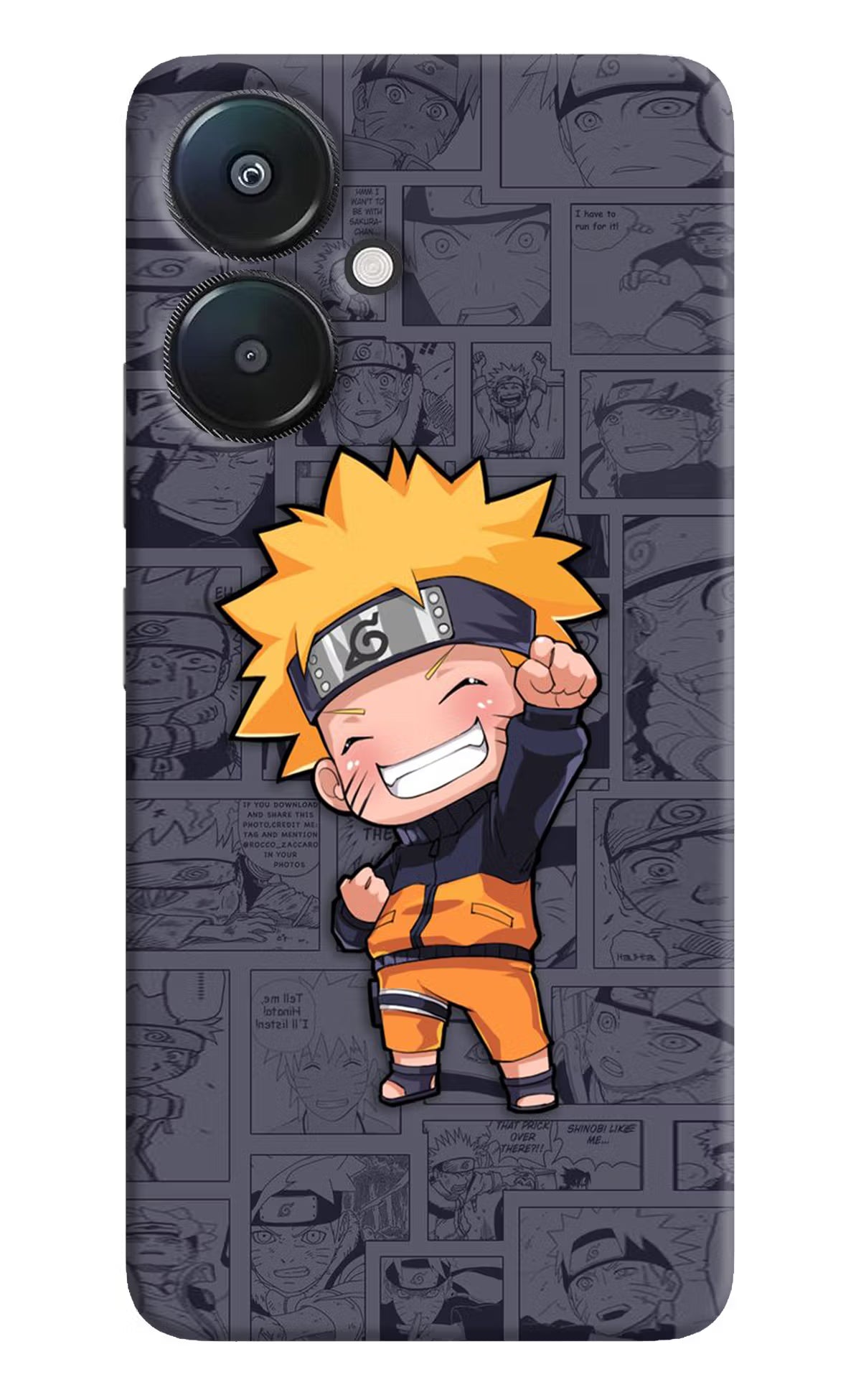 Chota Naruto Redmi 13C 5G Hard Case Back Cover by Casekaro