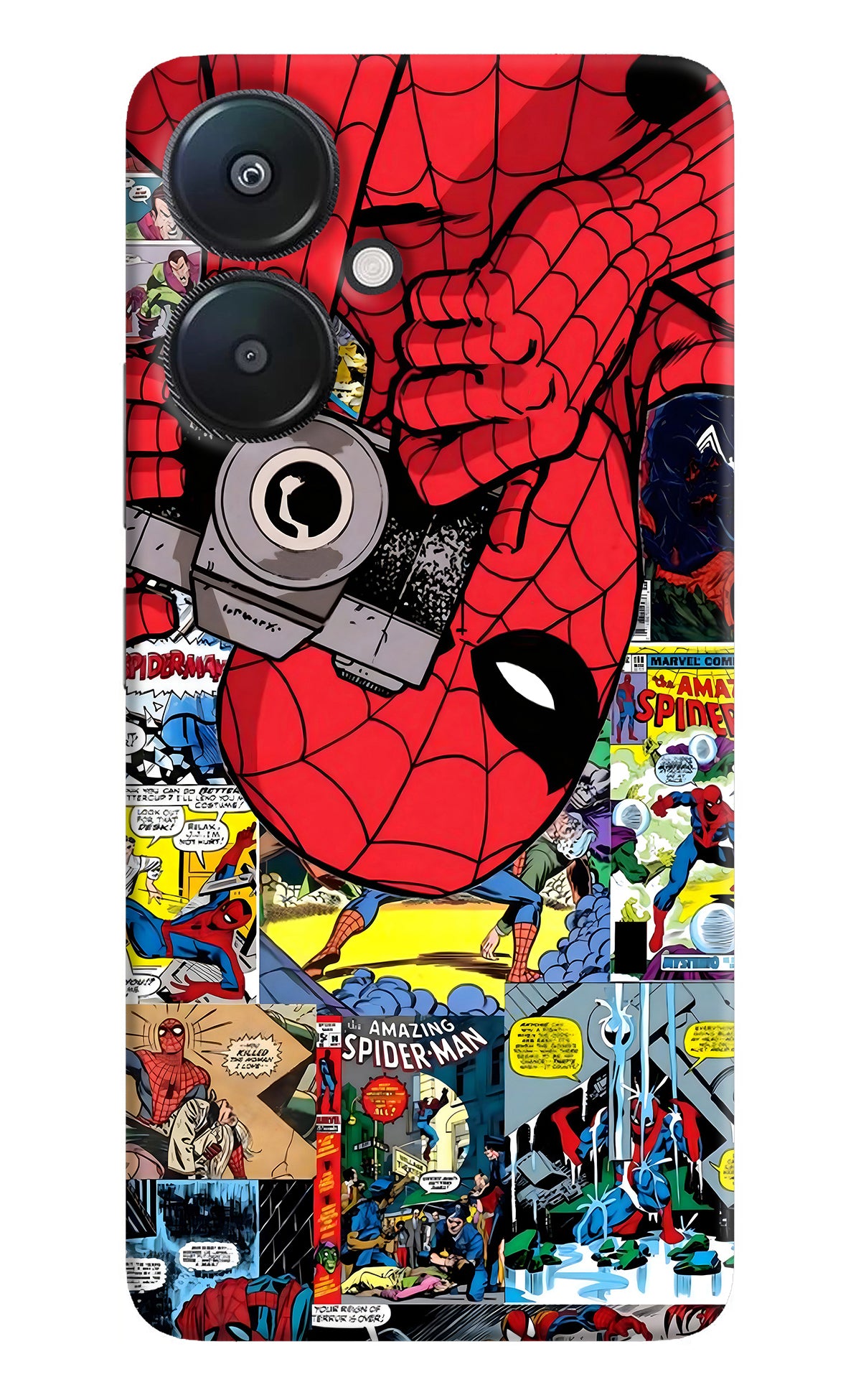 Spider Man Redmi 13C 5G Back Cover