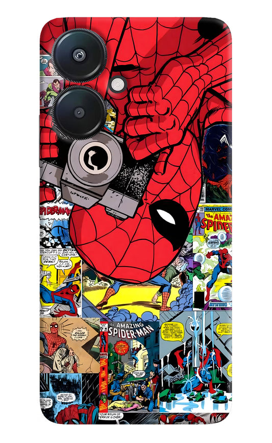 Spider Man Redmi 13C 5G Hard Case Back Cover by Casekaro