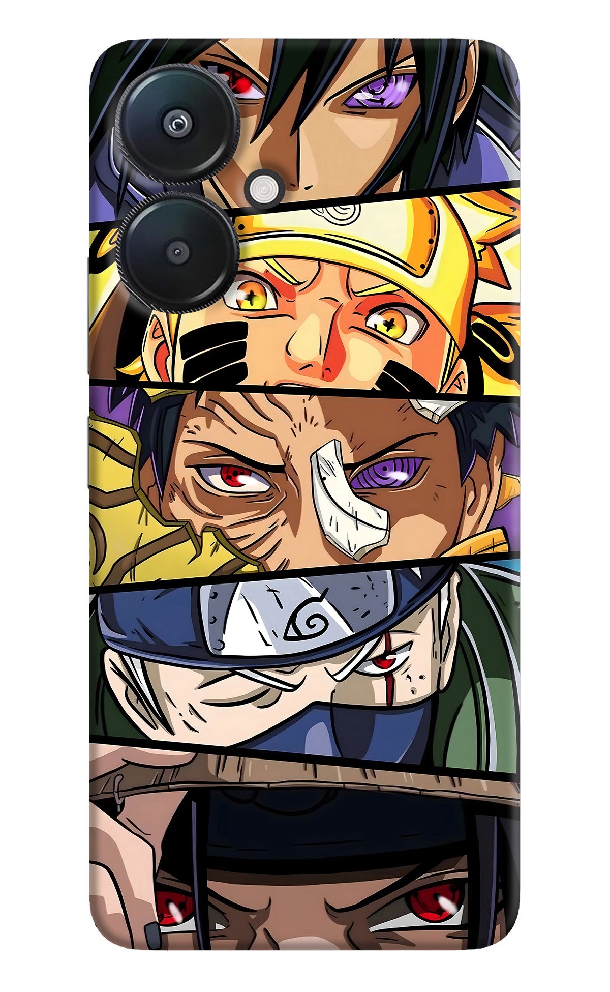 Naruto Character Redmi 13C 5G Back Cover