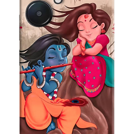 Radhe Krishna Redmi 13C 5G Hard Case Back Cover by Casekaro