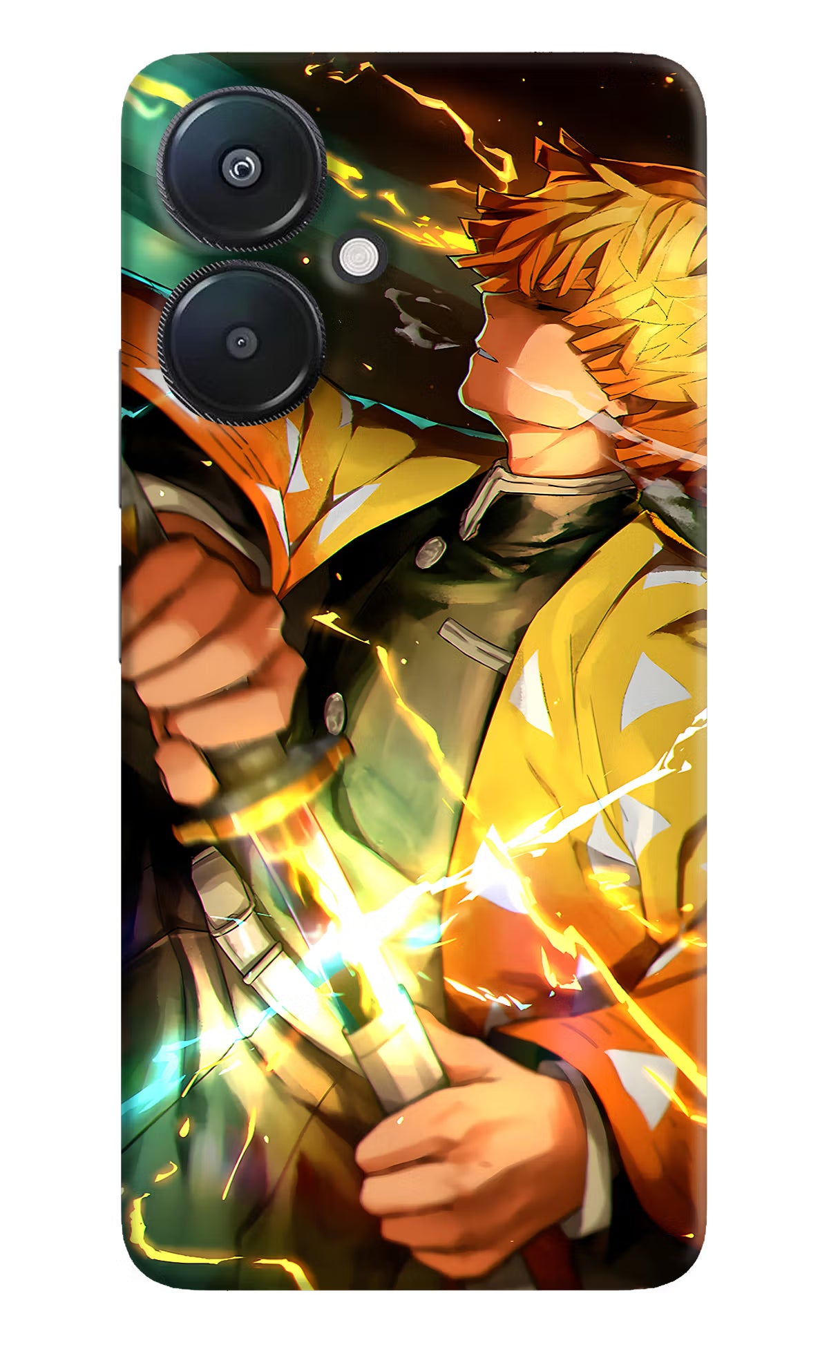 Demon Slayer Redmi 13C 5G Hard Case Back Cover by Casekaro