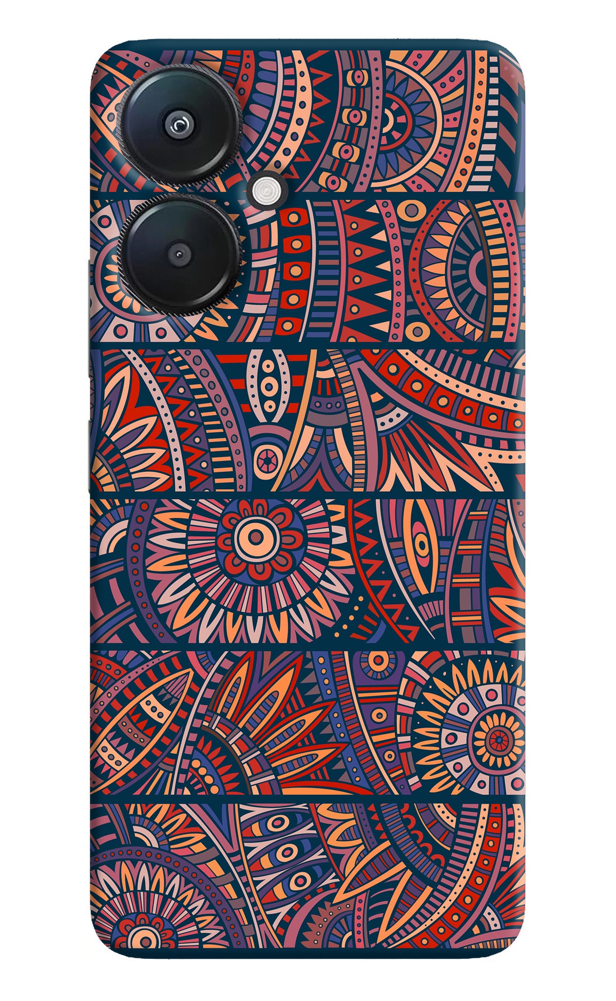 African Culture Design Redmi 13C 5G Back Cover