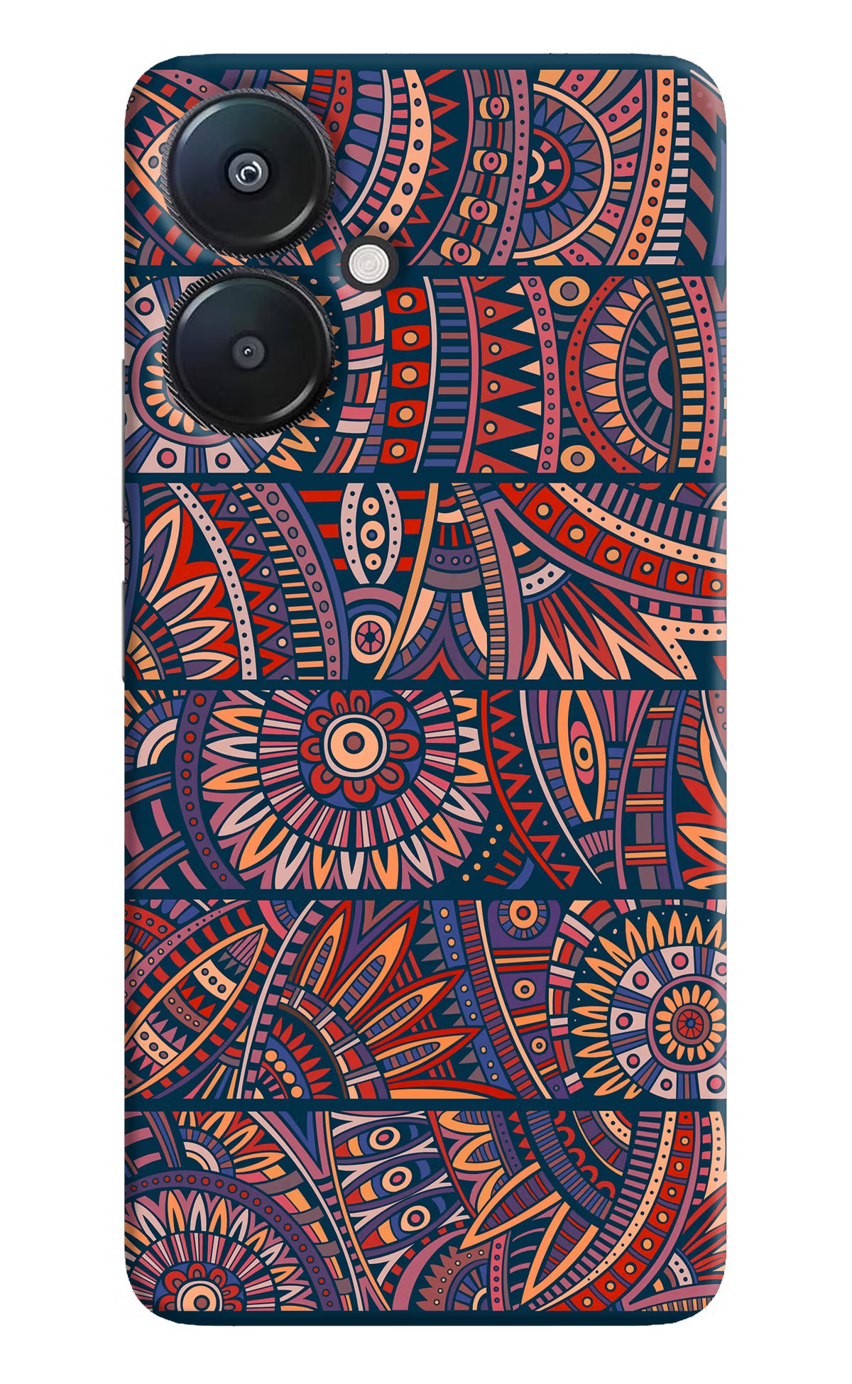 African Culture Design Redmi 13C 5G Hard Case Back Cover by Casekaro