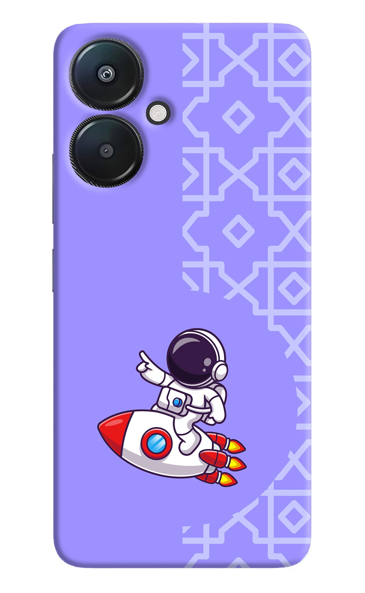 Cute Astronaut Redmi 13C 5G Back Cover