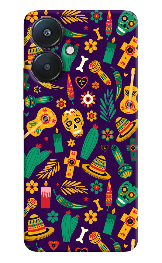 Mexican Artwork Redmi 13C 5G Back Cover